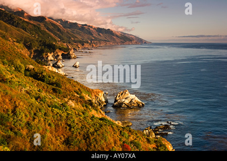 Big Sur in der Nähe von Grimes Point Stockfoto