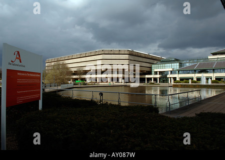 Die Büros der National Archives Records in Kew bei London England. Stockfoto