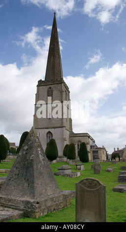 Der Kirche St Mary s Painswick Gloucestershire, England Stockfoto