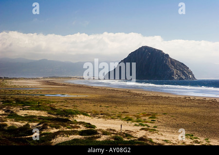 Morro Rock, an der zentralen Küste Kaliforniens Stockfoto