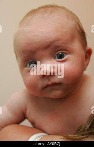 7 Wochen altes baby Stockfoto