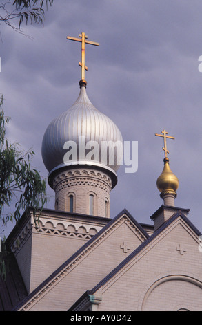 Russische orthodoxe Kirche Canberra Australian Capital Territory Australien Stockfoto