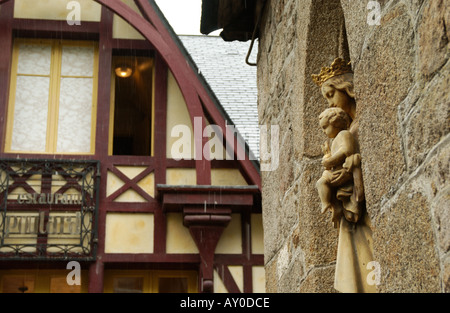 Mont saint Michel Blick von Le Mont Saint Michel 13. Stockfoto