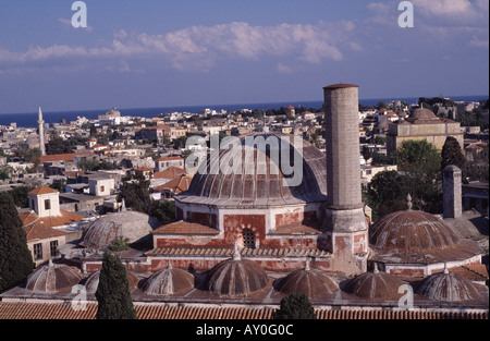 Rhodos Stadt, Süleymanmoschee, findet Stockfoto