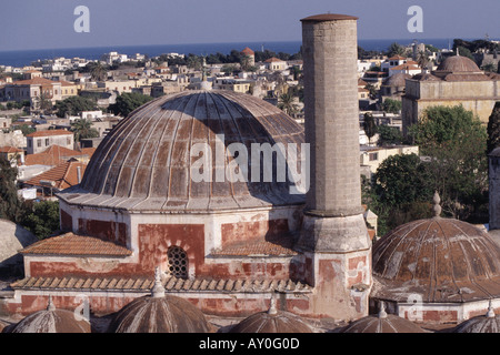 Rhodos Stadt, Süleymanmoschee, findet Stockfoto