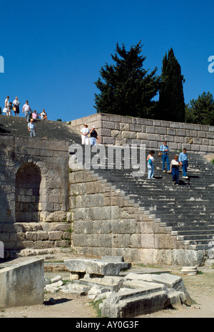 Kos Stadt, Asklepieion, Treppen Stockfoto