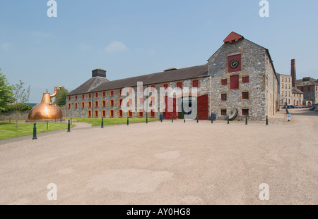 Irland County Cork Old Midleton Distillery Jameson Heritage Centre Kupfer Topf noch Stockfoto