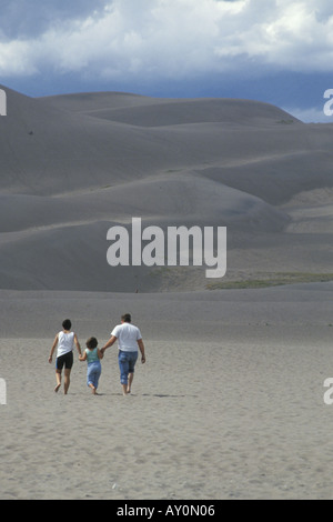 Great Sand Dunes Nationalmonument Stockfoto