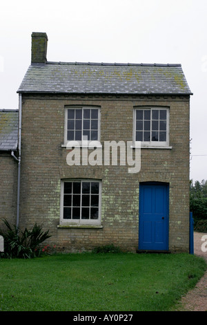 Häuser in Fen Drayton Cambridgeshire Stockfoto