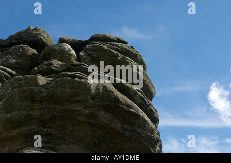 National Trust, Brimham Rocks, North Yorkshire, England, UK, Europa. Stockfoto