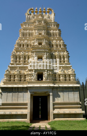 der Sri Bhuvaneshwari Tempel in der Maharadschas Stadt Palast mysore Stockfoto