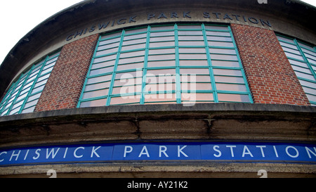 Chiswick Park Tube Station, London, England, UK Stockfoto