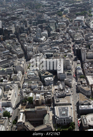 Luftaufnahme der Innenstadt von London Stockfoto