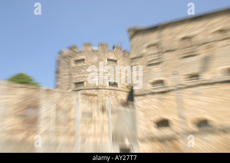 Schuldner Turm Oxford Gefängnis vergrößert Stockfoto