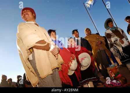 Pachamama, Fiesta Nacional a la Madre Tierra, Tolar Grande, Provinz Salta, Argentinien, Südamerika Stockfoto