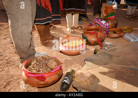 Pachamama, Fiesta Nacional a la Madre Tierra, Tolar Grande, Provinz Salta, Argentinien, Südamerika Stockfoto