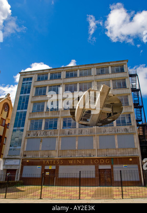 Richard Wilsons kinetische Skulptur "Umdrehen der Ort" in Liverpool City centre Stockfoto