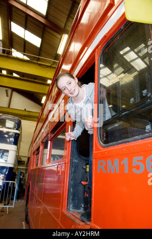 Lancastrian Transport Trust Museum in Blackpool Stockfoto