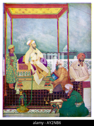 Shah Jahan ich vier Künste Stockfoto