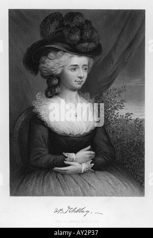 Fanny Burney E Burney Stockfoto