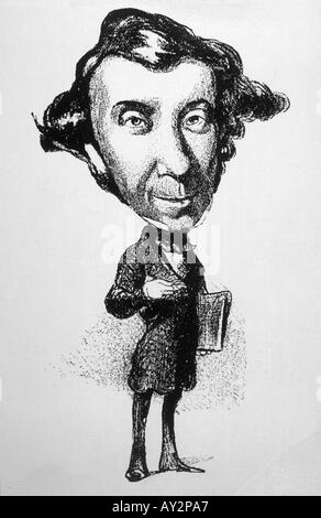 Tocqueville Daumier Stockfoto