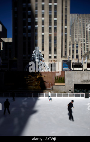 Das Rockefeller Center in New York City Manhattan Stockfoto