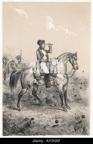 Napoleons Pferd Ali 1800 Stockfoto