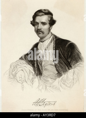 Austen Henry Layard Stockfoto