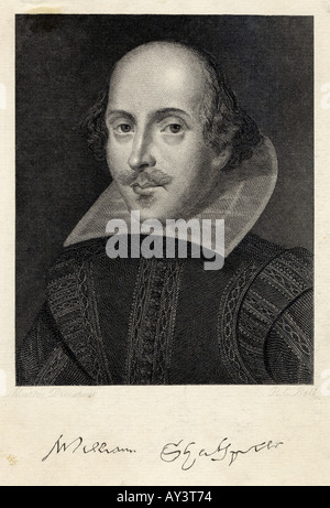 Shakespeare Droes Bell Stockfoto