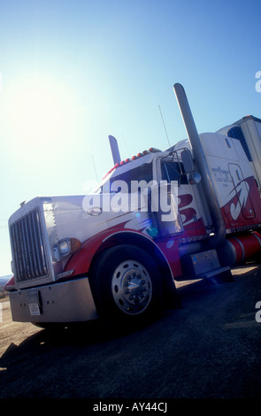 LKW, Truckstop, Flagstaff, Arizona, USA Stockfoto