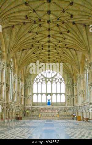 Der restaurierte Marienkapelle in der historischen und Archetectural wichtige normannischen Periode Ely Kathedrale UK Stockfoto
