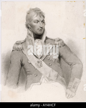 1. Viscount Hood 1813 Stockfoto