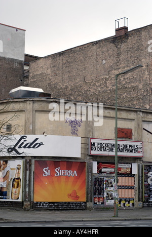 Der Lido-Nachtclub in Berlin Kreuzberg Stockfoto