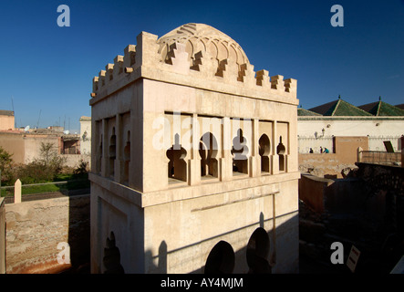 Koubba Ba Adyin Marrakesch Marokko Stockfoto