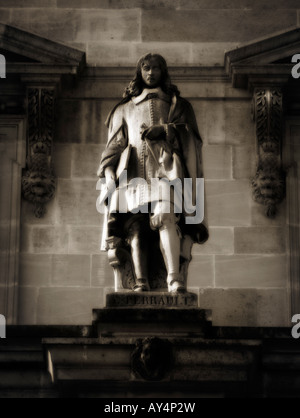 Galerie der Statuen im Innenhof des Louvre. Paris. Frankreich Stockfoto