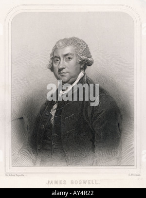 James Boswell Reynolds Stockfoto