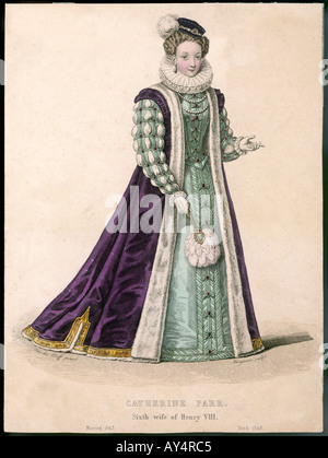 Catherine Parr 1512 1548 Stockfoto