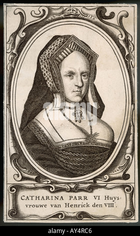 Catherine Parr 6. Frau Stockfoto