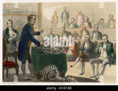 Georges Baron Cuvier Stockfoto