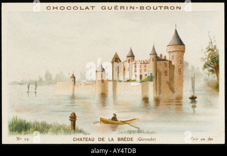 Frankreich La Brede Chateau Stockfoto