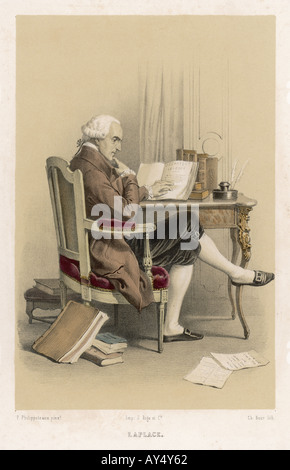 Pierre Simon De Laplace Stockfoto