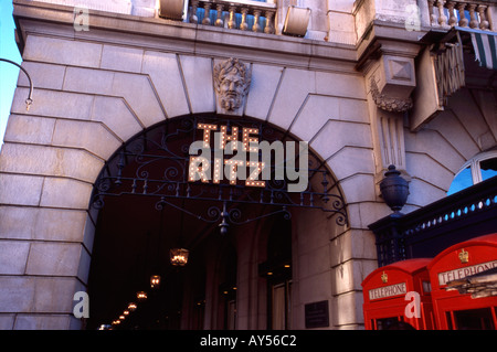 Hotel Ritz in London Piccadilly W1 UK Stockfoto