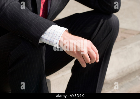 Menschen auf der Straße, London Stockfoto