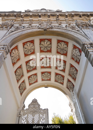 Detail von der Main Gate Dolmabahçe Palast-Istanbul-Türkei Stockfoto