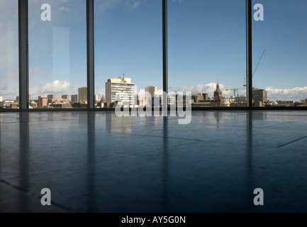 Blick von der Galerie an der Glasgow Leuchtturm Leuchtturm in Glasgow Stockfoto