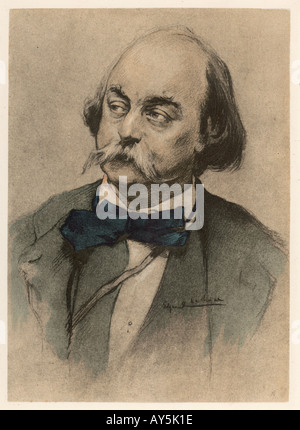 Gustave Flaubert Stockfoto