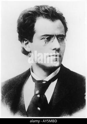 Gustav Mahler-Foto Stockfoto