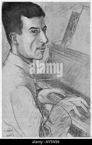 Maurice Ravel Aufweisung Stockfoto