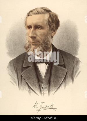 John Tyndall Farbe Stockfoto