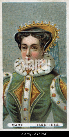 Mary Tudor will Cig Stockfoto